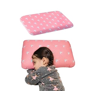 the white willow bed pillow for kids-baby pillow for 2 years to 8 years-memory foam soft kids pillow for sleeping-small pillow for babies-kids pillow for girls amp boys-toddler pillow-pink pillow cover