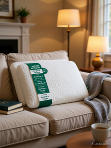 The White Willow Memory Foam Sleeping Pillow