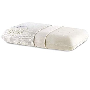 the white willow orthopedic memory foam cooling active air regular size neck amp back support sleeping bed pillow with removable cover- 215 x 135 x 4 multi
