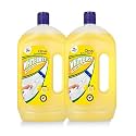 Floor cleaner,White Phenyl liquid,for Homes,Offs,Hospitals, Schools etc. to removes dirt and stains (Citrus 1ltr (Pack Of 2))