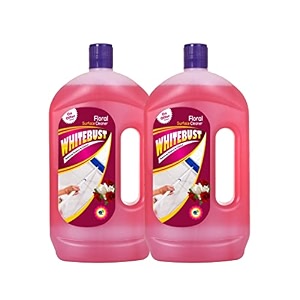 floor cleaner liquid for homesoffshospitals schools etc to removes dirt and stains floral 1ltr pack of 2
