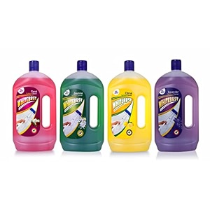 floor cleanerwhite phenyl liquidfor homesoffshospitals schools etc to removes dirt and stains 1ltr pack of 4floral jasmine citrus amp lavender