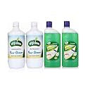 Floor cleaner,White Phenyl liquid,for Homes,Offs,Hospitals, Schools etc. to removes dirt and stains (Pine 1ltr (Pack of 4))