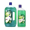Whitebust Floor cleaner,White Phenyl liquid,for Homes,Offs,Hospitals, Schools etc. to removes dirt and stains (Jasmine 1ltr + Free 500ml)