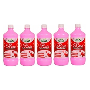 floor cleaner white phenyl liquid for homesoffshospitals schools etc to removes dirt and stains rose1litre5pck