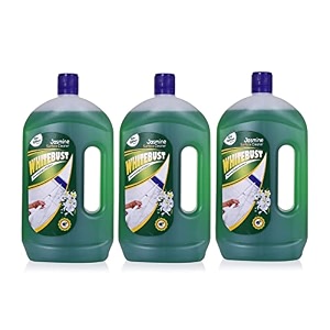 floor cleanerwhite phenyl liquidfor homesoffshospitals schools etc to removes dirt and stains jasmine 1ltr pack of 3