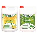 Floor cleaner,White Phenyl liquid,for Homes,Offs,Hospitals, Schools etc. to removes dirt and stains (Phlmn&amp;jsm5ltr)