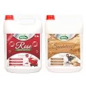 Floor cleaner,White Phenyl liquid,for Homes,Offs,Hospitals, Schools etc. to removes dirt and stains (PhRose&amp;sandal5ltr)