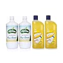 Floor cleaner,White Phenyl liquid,for Homes,Offs,Hospitals, Schools etc. to removes dirt and stains (Pine 2 Ltr + Citrus 2 Ltr)