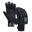 Whitedot Egret Lovlorn Cricket Batting Gloves Suitable for Boys/Smal Right Hand Batsman, Black