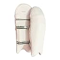 WHITEDOT SPORTS 4 Way Lycaspandex Cricket Batting Pad Clads (Batting Pad Cover) (White, Youth/Medium)