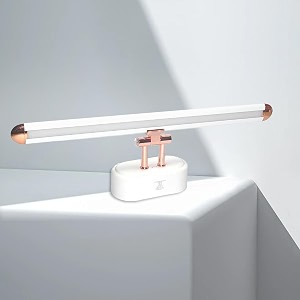 whiteray 6 watt white modern led picturedressingvanitybathroommirror light with adjustable head 12w rosegold white