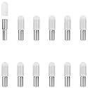 whitesnow 5mm 1/4 Inch Stainless Steel Shelf Pegs Pins, Pack of 12