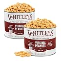 Whitley’s Salted Virginia Peanuts, Super Extra-Large, Home Cooked 2 x 40oz