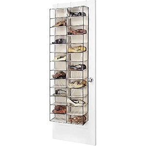 whitmor over the door shoe shelves 26 sections
