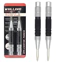 WHLLING 2-Piece Automatic Center Punch, 6 Inch Hardened Steel Spring Punch