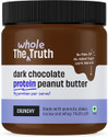 The Whole Truth - Dark Chocolate Protein Peanut Butter - Crunchy | All Natural | Gluten Free | (325 g)