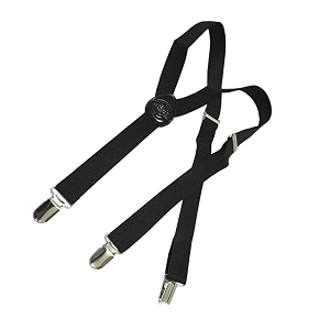 unisex multi coloured stretchable suspender