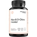 Wholesome Story Myo-Inositol & D-Chiro Inositol Supplement for Women | Fertility Supplements for Hormonal Balance & Ovarian Health Support | Myoinositol | Ideal 40:1 Ratio | 30 Servings
