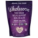 Wholesome Sweeteners 16-Ounce Organic Cane Sugar, Fair Trade, Non GMO, Gluten Free, Pure & Vegan, for Baking and Sweetening, 1 Pack
