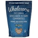 Wholesome Sweeteners 24-Ounce Organic Dark Brown Sugar, Fair Trade, Non GMO, Gluten Free & Vegan, Sugar for Baking and Glazing, 1 Pack (Package May Vary)