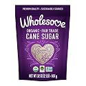 Wholesome Sweeteners 32-Ounce Organic Cane Sugar, Fair Trade, Non GMO, Gluten Free, Pure &amp; Vegan, for Baking and Sweetening, 1 Pack