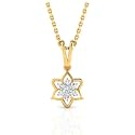 WHP Jewellers 18KT Gold Pendant for Women - Glam Womens Gold Pendant - Womens Fashionable Jewellery for Great Gifting