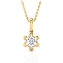 WHP Jewellers 18KT Gold Pendant for Women - Glam Womens Gold Pendant - Womens Fashionable Jewellery for Great Gifting
