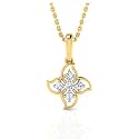 WHP Jewellers 18KT Gold Pendant for Women - Glam Womens Gold Pendant - Womens Fashionable Jewellery for Great Gifting
