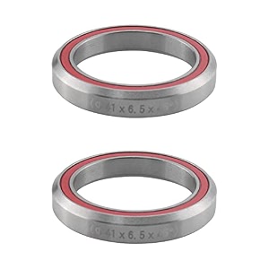 2pcs metal 41mm bicycle headset bearing mountain road bike bicycle headset bearing part silver