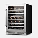 Whynter 24" Dual Zone Wine Refrigerator, 46 Bottle, BSR-046DW