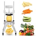 WICHEMI Commercial Vegetable Chopper Fruit Dicer Stainless Food Cutter 1/4"
