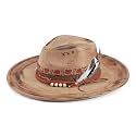 Wide Brim Fedora Hat for Men Women Retro Western Felt Hats