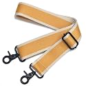 Wide Purse Strap Adjustable Replacement Crossbody Bag Strap Silver Hardware Shoulder Straps