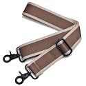 Wide Purse Strap Adjustable Replacement Crossbody Bag Strap Silver Hardware Shoulder Straps