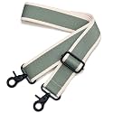 Wide Purse Strap Adjustable Replacement Crossbody Bag Strap Silver Hardware Shoulder Straps
