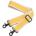 Wide Purse Strap Adjustable Replacement Crossbody Bag Strap Silver Hardware Shoulder Straps