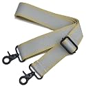 Wide Purse Strap Adjustable Replacement Crossbody Bag Strap Silver Hardware Shoulder Straps