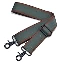 Wide Purse Strap Adjustable Replacement Crossbody Bag Strap Silver Hardware Shoulder Straps