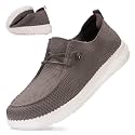 Wide Toe Box Shoes for Men Extra Wide Width Diabetic Shoes Men's Loafers & Slip-ons Arch Support Plantar Fasciitis Walking Loafers