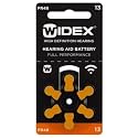 Widex Hearing Aid Battery- Size 13- Hear.com (Pack of 36 Batteries -6 Strips)