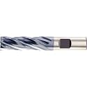 WIDIA Hanita 120520607 1205 GP Plus Roughing/Finishing End Mill, 0.813" Cutting Dia, HSS-Cobalt, Uncoated, RH Cut, Weldon Shank, 4-Flute