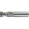WIDIA Hanita 4K4207072B ArCut 4K42 HP Aluminum End Mill, 0.03" Radius, 0.25" Cutting Dia, Carbide, Uncoated, RH Cut, 0.25" Shank Dia, 2-Flute