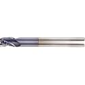 WIDIA Hanita TF4QN319017A 4QN3 HP Roughing End Mill, 0.03" Radius, 1" LOC, 0.75" Cutting Diameter, Carbide, TiAlN Coating, RH Cut, 3-Flute