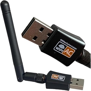 wifi adapter for pc600mbps dual band wifi usb 80211ac wifi adapter for pc desktop laptop24ghz5ghz usb wifi dongle wireless network card adapter support windows1087xpmac os 109-1015