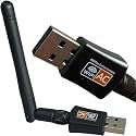 WiFi Adapter for PC,600Mbps Dual Band WiFi USB 802.11AC WiFi Adapter for PC Desktop Laptop,2.4GHz,5GHz USB WiFi Dongle Wireless Network Card Adapter Support Windows10/8/7/XP,Mac OS 10.9-10.15