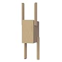 WiFi Extender Dual Band 5.8GHz&amp;2.4GHz, 1200Mbps WiFi Repeater