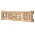 WiFi Router Storage Box, Wall-Mounted Rattan Cabinet for Electl Equipment &amp; nizing Idle Items, Stylish Home Decor Solution