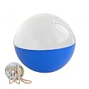 WiFi Snowball with Customizable Video Player - 2.7-inch Christmas Memory Ball Light, customizable with photos and music.(Blue)
