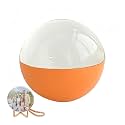 WiFi Snowball with Customizable Video Player - 2.7-inch Christmas Memory Ball Light, customizable with photos and music.(Orange)